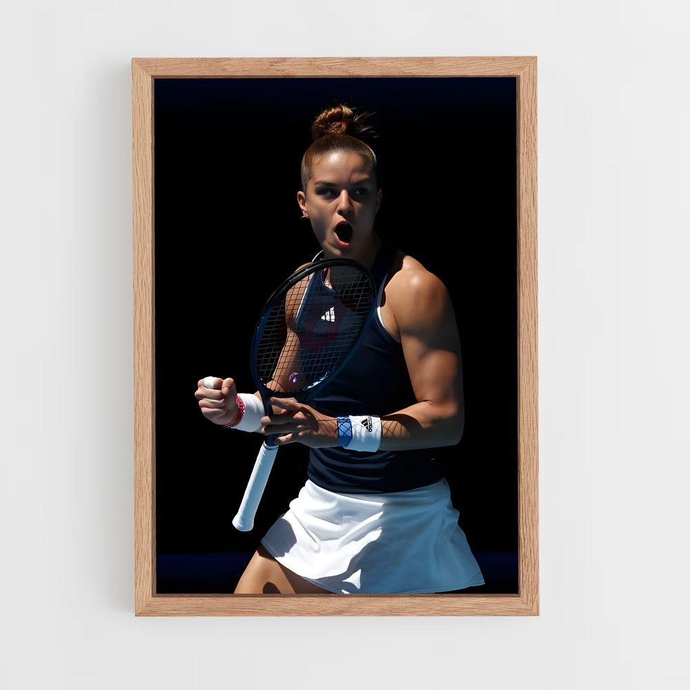 Poster Maria sakkari – affiche Tennis (vue 4)